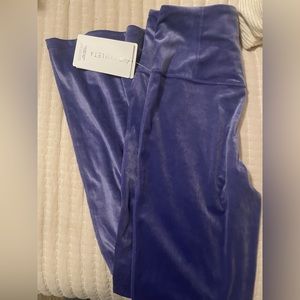Athleta Elation Velvet Flare Pant Size S